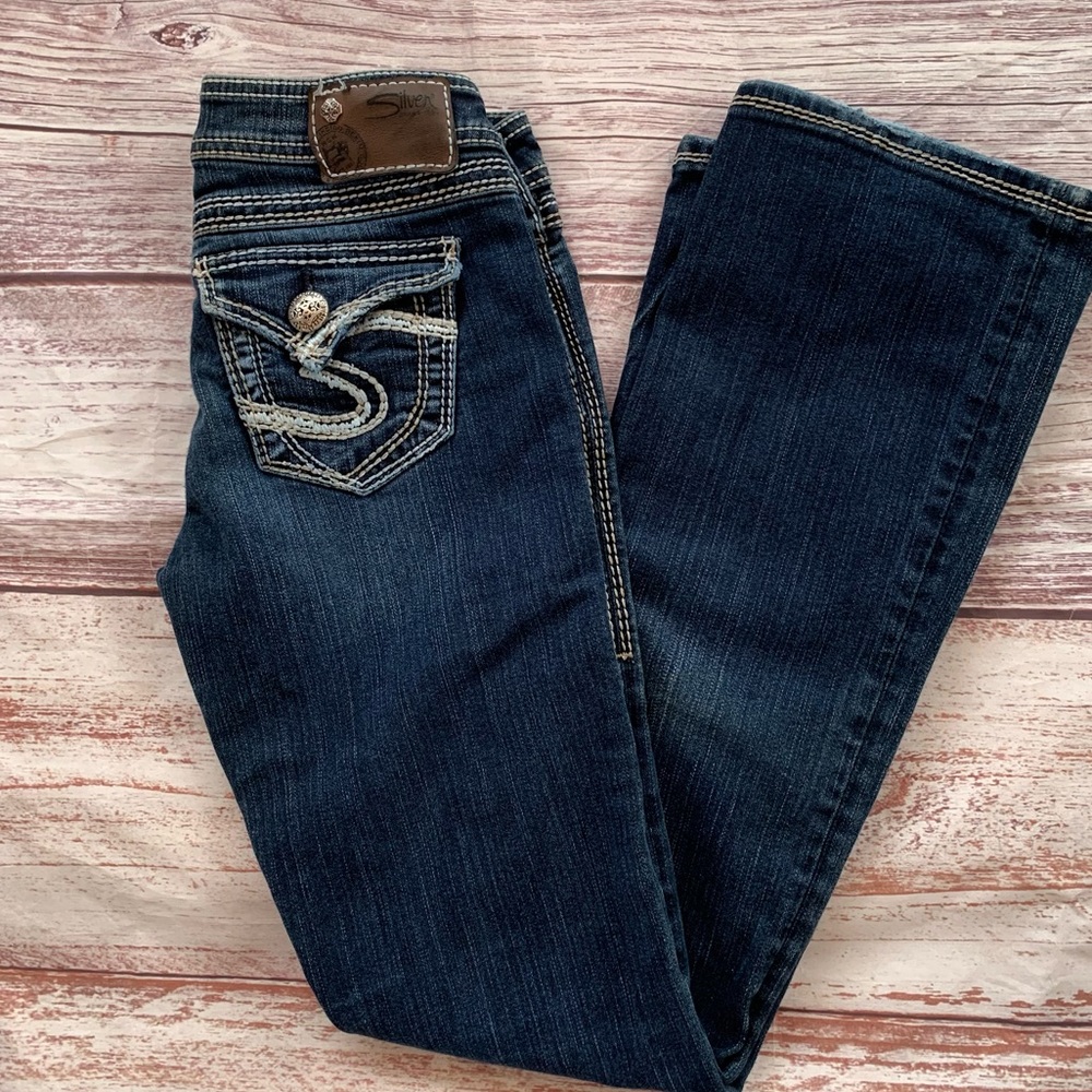 Silver Jeans Tuesday Thick Stitch Flare- Women’s